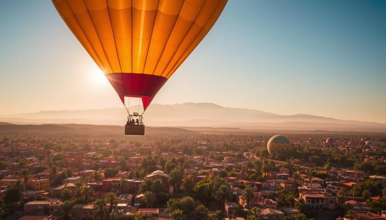 hot air balloon morocco