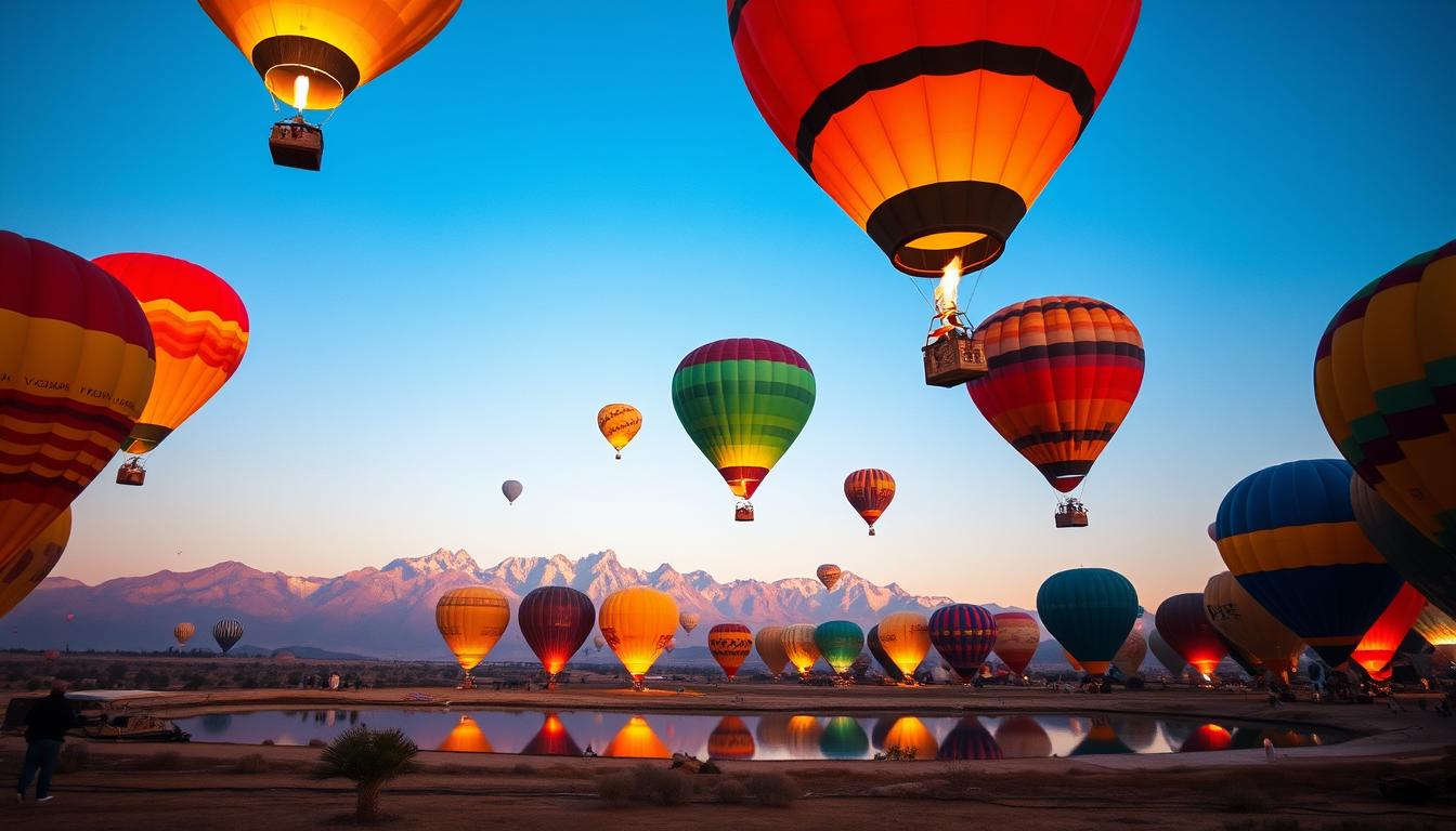 hot air balloon morocco