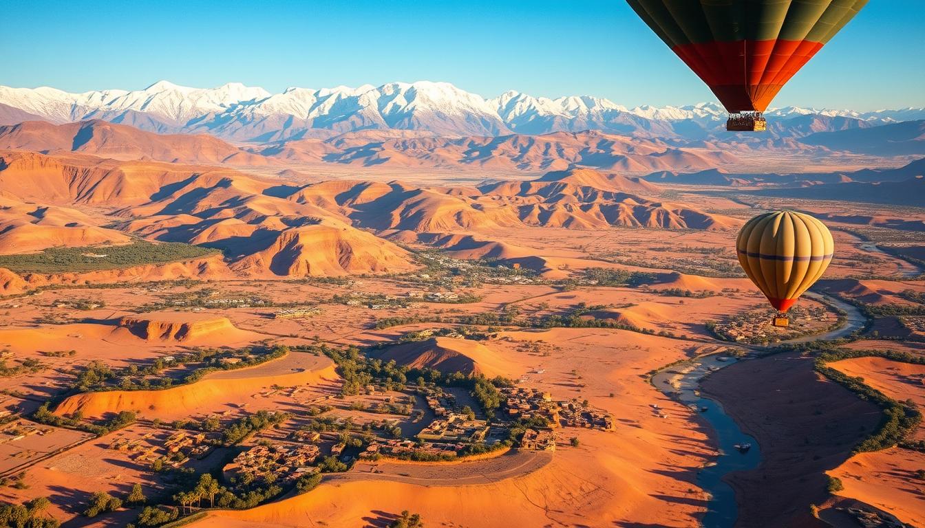 morocco hot air balloon