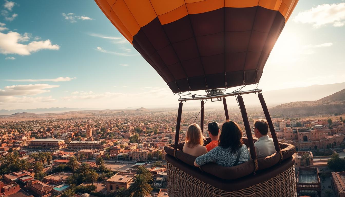 marrakech classic hot air balloon flight with berber breakfast