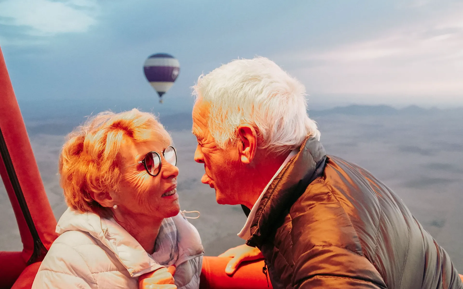 Private Hot Air Balloon Flight for Wedding Proposals
