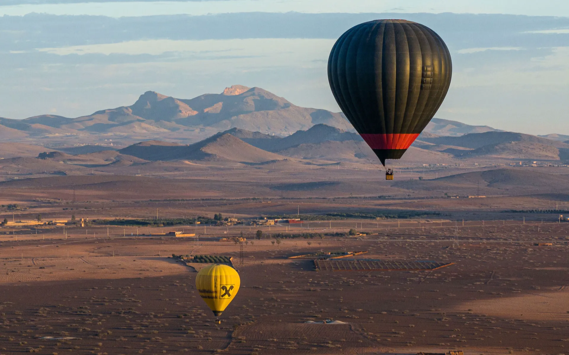 Marrakech City and Souks Tour with Hot Air Balloon Ride HALF DAY
