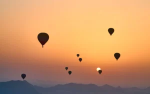 Hot Air Balloon Flight with Quad Biking & Camel Ride