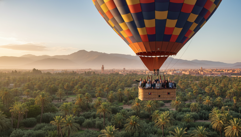 Hot air balloon Marrakech safety