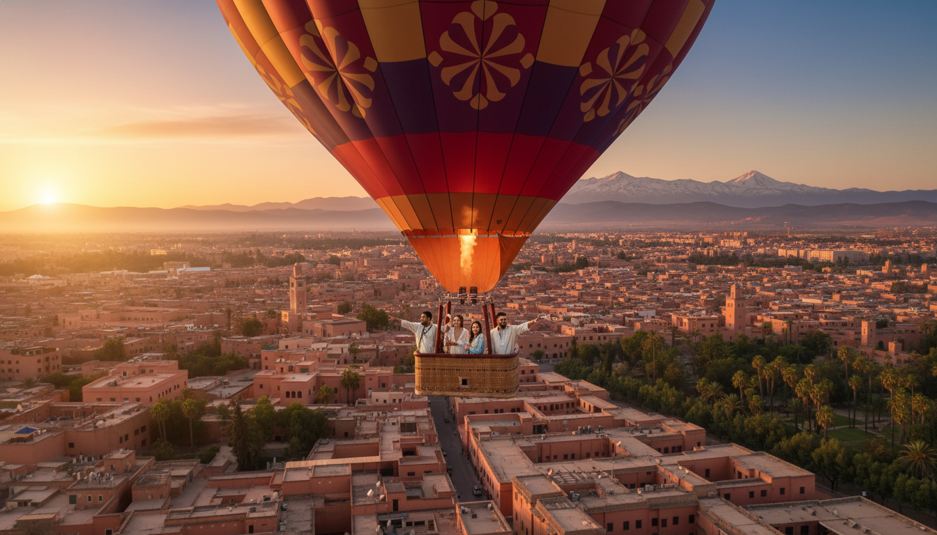 Marrakech balloon flight