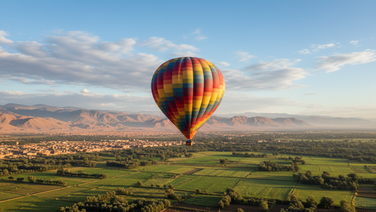 Marrakech hot air balloon