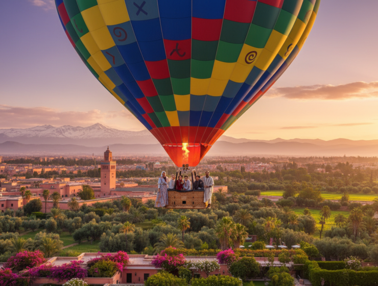 Marrakech hot air balloon tour