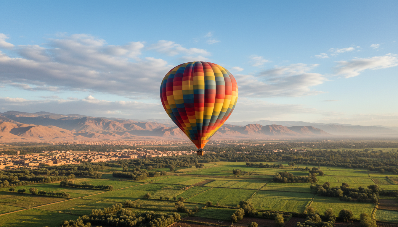 Marrakech hot air balloon